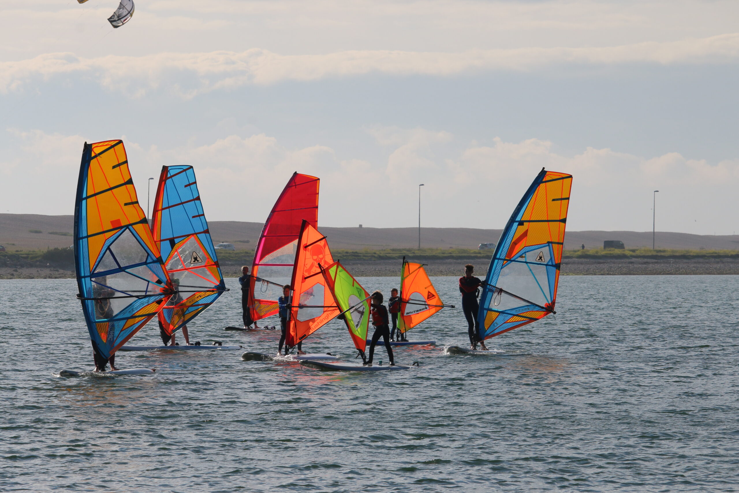 Windsurfing Group shot